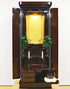 Soka Gakkai Furniture-style Buddhist Altar "Akane" Available in 4 colors Made in Japan Rainbow Gold Cabinet Compatible with Permanent Gohonzon